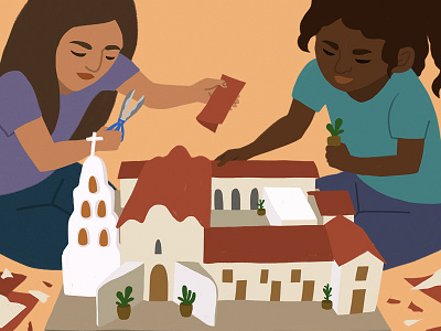 San Diego Mission Mural Concept