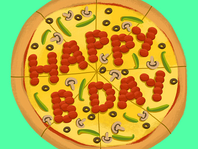 Birthday Pizza!