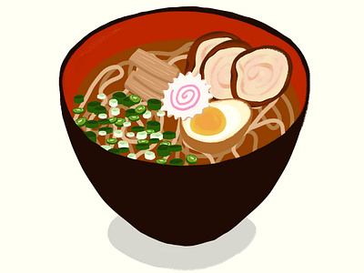 Ramen foodillustration illustration ramen