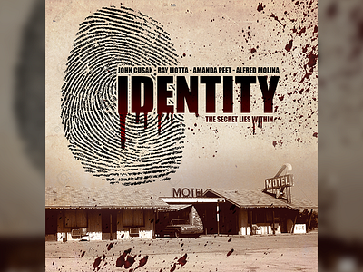 Identity movies photoshop poster