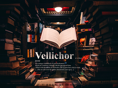 Vellichor definition books bookstore dictionary