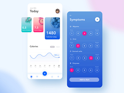 Health & symptom analyzing app