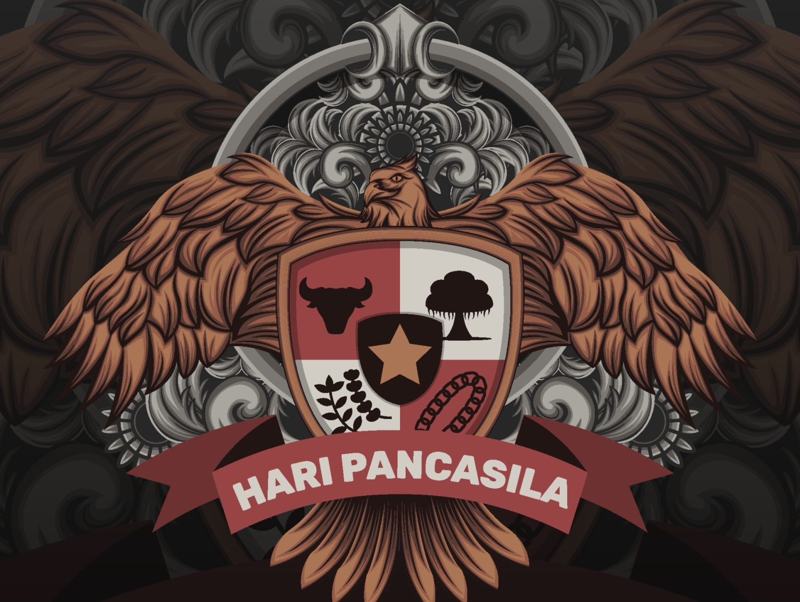 Hari Pancasila Illustrations By Redhola M A On Dribbble