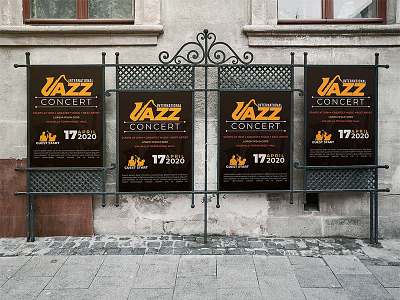 Jazz International Music Day Posters banner ad banner design branding design flyer ads flyer artwork flyer bundle illustration poster a day poster art poster collection trending design typography vector vector art vector artwork vector graphic vector illustration