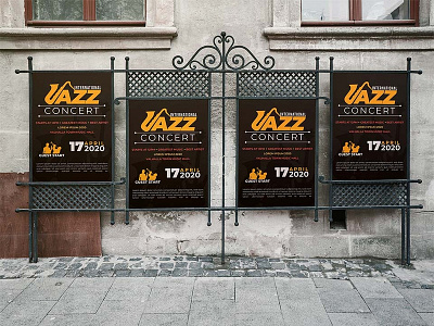 Jazz International Music Day Posters