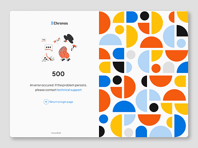 Abstract pattern - Error page app design error abstract figma ui wfm