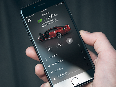 Tesla Mobile App