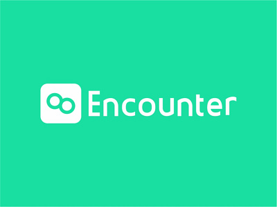 Encounter app appdesign branding design flat graphic design icon illustration illustrator logo logoapp logodesign minimal typography vector