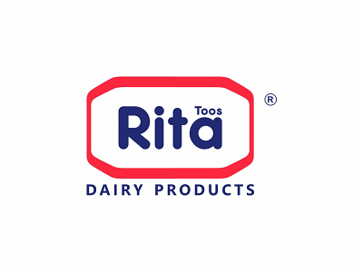 Rita Logo Design branding design flat graphic design illustration illustrator logo minimal typography vector