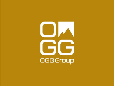 OGG group branding flat graphic design logo logo designer logo mark logodesign logotype logotypes