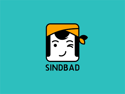 SINDBAD Logo Design branding design flat graphic design illustration illustrator logo logodesigner logodesignerforhire logos minimal vector