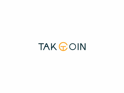 TAKCOIN Logo identity branding design flat graphic design illustration logo logoconcept logodesign logodesigner logoidentity logos logotype minimal ui vector