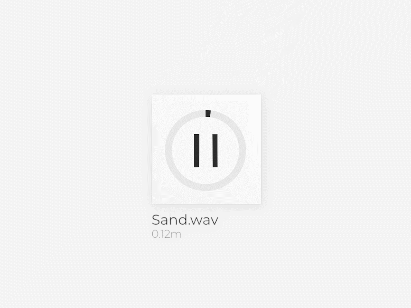 Play/Pause + Long Press - Raindrop animation app design edit electronic gesture icons interaction ios ios apps long press microinteraction music pause play share track trash ui ux