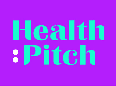 Health Pitch logo design logo typography