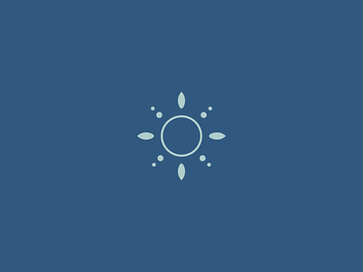 compass + sun logo