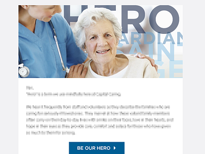 Be Our Hero [Email] email hero hospice nonprofit