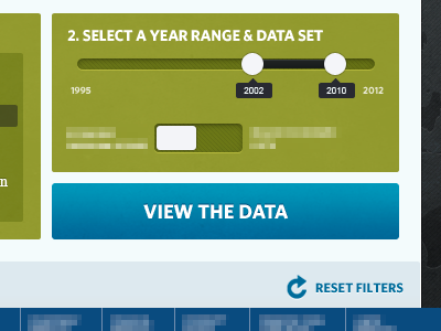 Data Filtering data date filter heritage range slider year