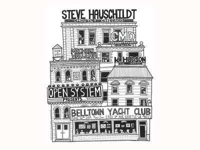 Open System Poster for Steve Hauschildt