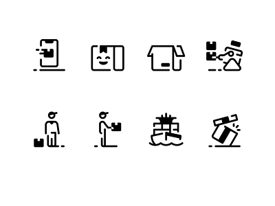 Delivery - Logistics Icons