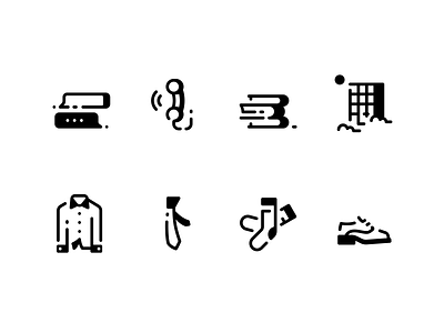 Office Icons business communication design fashion graphic icon iconography illustration office outline pictogram vector