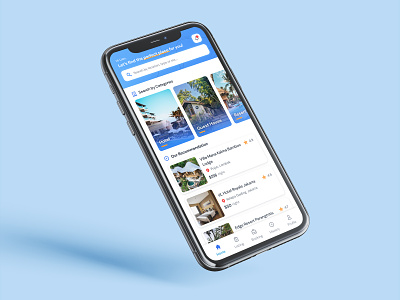Vacation Homestay Rent Mobile App android app booking homestay hotel ios mobile app real estate rent vacation