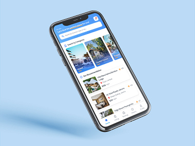 Vacation Homestay Rent Mobile App