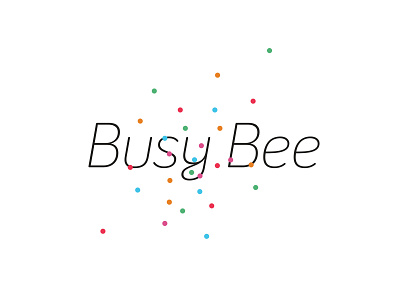 Busy Bee branding flowerdelivery flowers identity logo minimalism