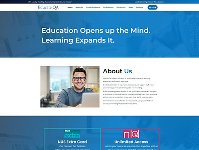 LMS UK Website Design & Development wordpress educational website