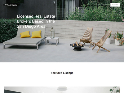 NY Real Estate graphic design squarespace squarespace website dessign website design website development