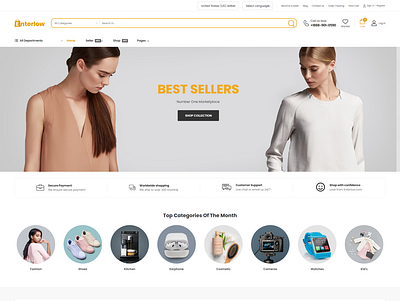 Redesign USA Based Ecommerce Website ecommerce multi vendor marketplace web design web development