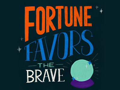 Brave hand lettering ipad lettering typography
