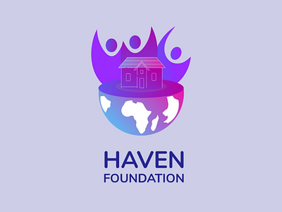 Logo for haven foundation