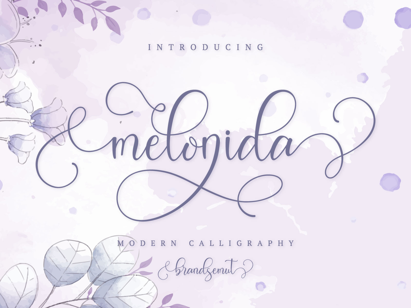 Melonida || Lovely Script Font by Brand Semut on Dribbble