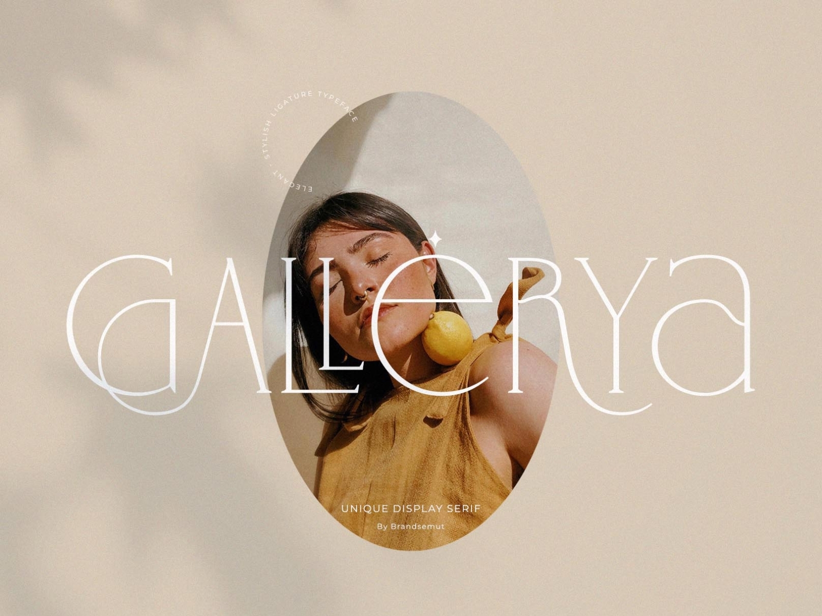 Gallerya - Unique Ligature Typeface by Brand Semut on Dribbble