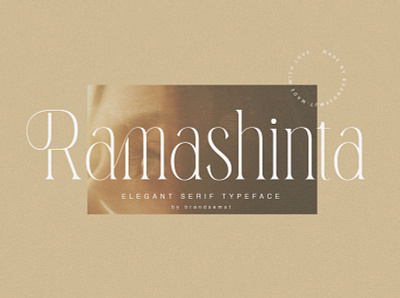 Ramashinta // Stylish Modern Serif luxury font