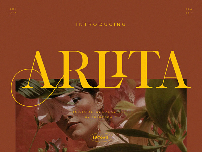 Arlita – Unique Ligature Font calligraphy display font fonts ligature ligature font logo font luxury font modern font serif serif font typeface typography
