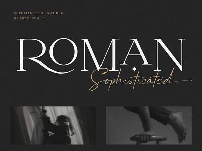 Roman Sophisticated Font Duo display font font font duo font serif free font handwritten luxury font modern font script serif signature typeface typography