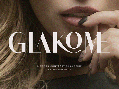 Glakome – Modern Contrast Sans Serif