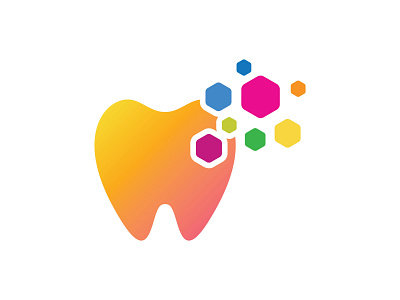 Dental Pixel Logo business care clinic dental dentist dentistry health implant logo medical modern pixel technology tooth vector