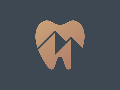 Dental Mountain Logo business care clinic dental dentistry doctor health illustration logo medical modern mountain nature tooth vector