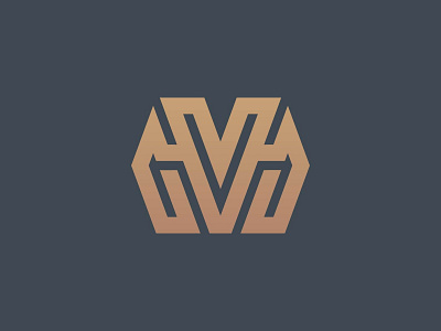 Premium Initial MV Logo abstract business consulting fashion icon initial logo m me modern monogram real estate v vector vm