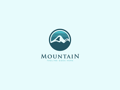 Mountain Logo adventure business financial hill logo mountain nature outdoor peak vector