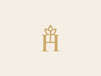 Luxury H Logo beauty business cosmetics fashion feminine h h logo initial h jewelry logo luxury modern nature real estate sophisticated vector wellness