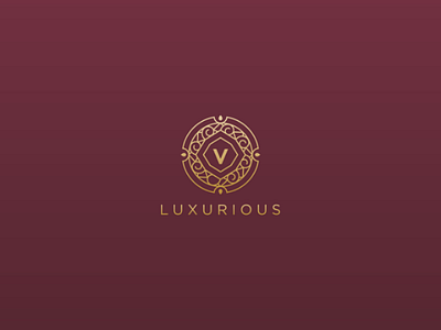Luxury Logo beauty cosmetics elegant fashion jewelry logo luxury ornament sophisticated vector vintage