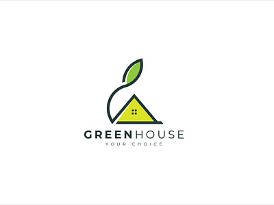 Green House Logo by Brand Semut on Dribbble