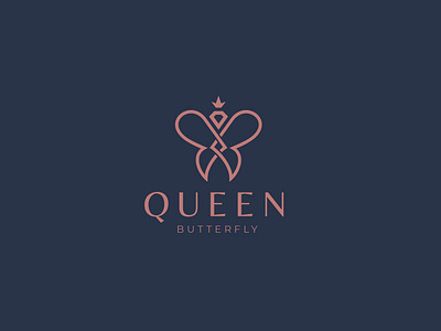 Butterfly Queen Logo