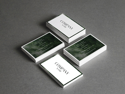 Business card branding bussines card design vector