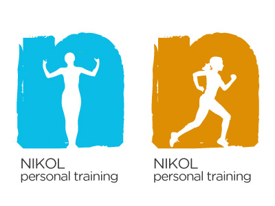 Nikol Schematic Marks graphic design identity living brands logo logos personal training