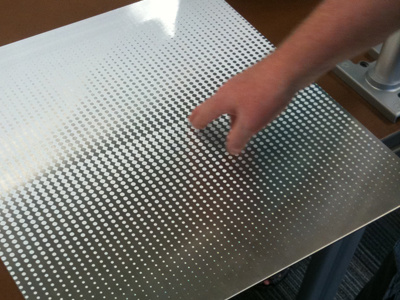 Pattern On Stainless Steel