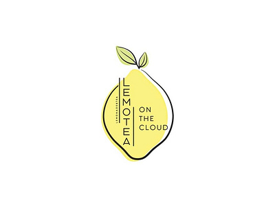 lemotea branding lemon logo vector